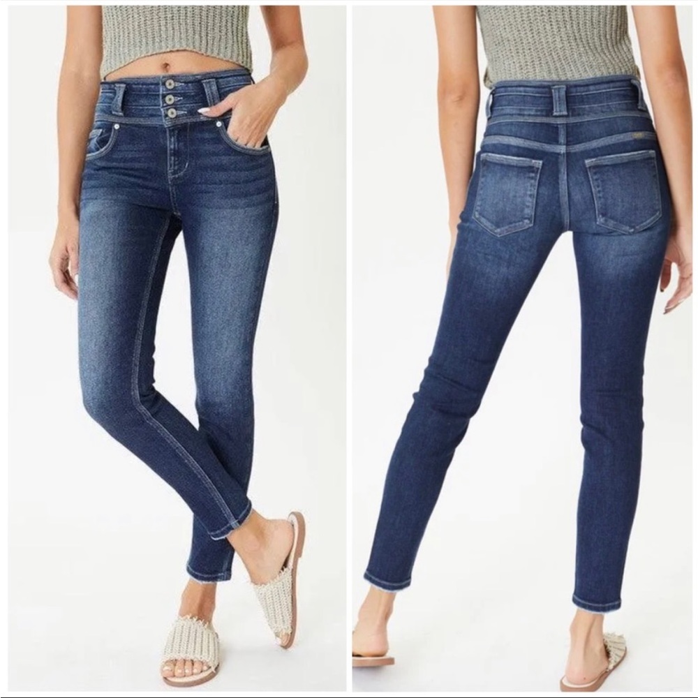 KANCAN TUCKER High Rise Jeans Size 24